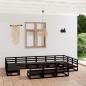 Preview: ARDEBO.de - 13-tlg. Garten-Lounge-Set Massivholz Kiefer