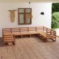 Preview: ARDEBO.de - 9-tlg. Garten-Lounge-Set Massivholz Kiefer