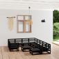 Preview: ARDEBO.de - 12-tlg. Garten-Lounge-Set Massivholz Kiefer