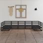 Preview: ARDEBO.de - 7-tlg. Garten-Lounge-Set Massivholz Kiefer