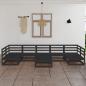 Preview: ARDEBO.de - 8-tlg. Garten-Lounge-Set Massivholz Kiefer