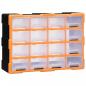 Preview: ARDEBO.de - Multi-Schubladen-Organizer 16 Schubladen 52x16x37 cm