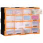 Preview: Multi-Schubladen-Organizer 16 Schubladen 52x16x37 cm