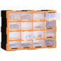 Preview: Multi-Schubladen-Organizer 16 Schubladen 52x16x37 cm