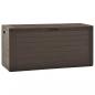 Preview: ARDEBO.de - Gartenbox Braun 116x44x55 cm