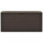 Preview: Gartenbox Braun 116x44x55 cm