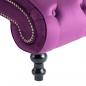 Preview: Chaiselongue Lila Samt