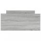 Preview: Bettgestell Grau Sonoma 90x190 cm Holzwerkstoff