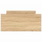 Preview: Bettgestell Sonoma-Eiche 90x190 cm Holzwerkstoff