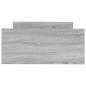 Preview: Bettgestell Grau Sonoma 90x200 cm Holzwerkstoff