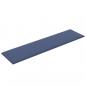 Preview: Wandpaneele 12 Stk. Blau 60x15 cm Stoff 1,08 m²