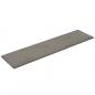 Preview: Wandpaneele 12 Stk. Hellgrau 60x15 cm Samt 1,08 m²