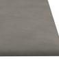 Preview: Wandpaneele 12 Stk. Hellgrau 60x15 cm Samt 1,08 m²