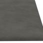 Preview: Wandpaneele 12 Stk. Dunkelgrau 60x15 cm Samt 1,08 m²