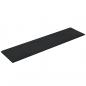 Preview: Wandpaneele 12 Stk. Schwarz 60x15 cm Samt 1,08 m²