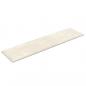 Preview: Wandpaneele 12 Stk. Creme 60x15 cm Samt 1,08 m²