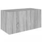 Preview: Wandschrank Grau Sonoma 80x39x40 cm Holzwerkstoff