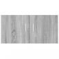 Preview: Wandschrank Grau Sonoma 80x39x40 cm Holzwerkstoff