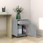 Preview: Rollschrank Grau Sonoma 45x38x54 cm Holzwerkstoff