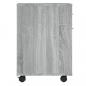 Preview: Rollschrank Grau Sonoma 45x38x54 cm Holzwerkstoff