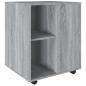 Preview: Rollschrank Grau Sonoma 60x53x72 cm Holzwerkstoff