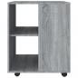 Preview: Rollschrank Grau Sonoma 60x53x72 cm Holzwerkstoff