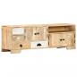 Preview: TV-Schrank 120x30x40 cm Massivholz Mango