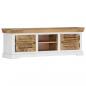 Preview: TV-Schrank 118 x 30 x 40 cm Massivholz Mango