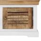 Preview: TV-Schrank 118 x 30 x 40 cm Massivholz Mango