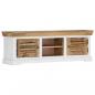 Preview: TV-Schrank 118 x 30 x 40 cm Massivholz Mango