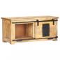 Preview: TV-Schrank 90x35x40 cm Massivholz Mango