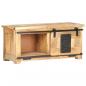 Preview: TV-Schrank 90x35x40 cm Massivholz Mango