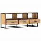 Preview: TV-Schrank 120x30x45 cm Massivholz Mango