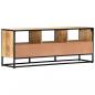 Preview: TV-Schrank 120x30x45 cm Massivholz Mango