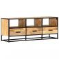 Preview: TV-Schrank 120x30x45 cm Massivholz Mango