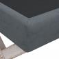 Preview: Hocker mit Stauraum Dunkelgrau 110x45x49 cm Samt