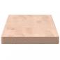 Preview: Wandregal 100x20x2,5 cm Massivholz Buche