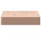 Preview: Wandregal 40x20x4 cm Massivholz Buche