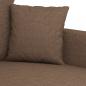 Preview: 2-Sitzer-Sofa Braun 140 cm Stoff