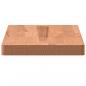 Preview: Wandregal 60x20x2,5 cm Massivholz Buche