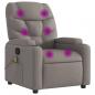 Preview: Massagesessel Taupe Stoff