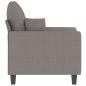 Preview: Sessel Taupe 60 cm Stoff