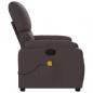 Preview: Massagesessel Dunkelbraun Stoff