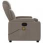 Preview: Massagesessel Taupe Stoff