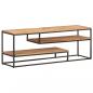 Preview: ARDEBO.de - TV-Schrank 130x30x45 cm Akazie Massivholz