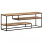 Preview: TV-Schrank 130x30x45 cm Akazie Massivholz