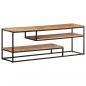 Preview: TV-Schrank 130x30x45 cm Akazie Massivholz