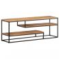 Preview: TV-Schrank 130x30x45 cm Akazie Massivholz