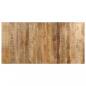 Preview: Esstisch 200x100x76 cm Raues Mangoholz