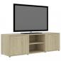 Preview: TV-Schrank Sonoma-Eiche 120x34x37 cm Holzwerkstoff